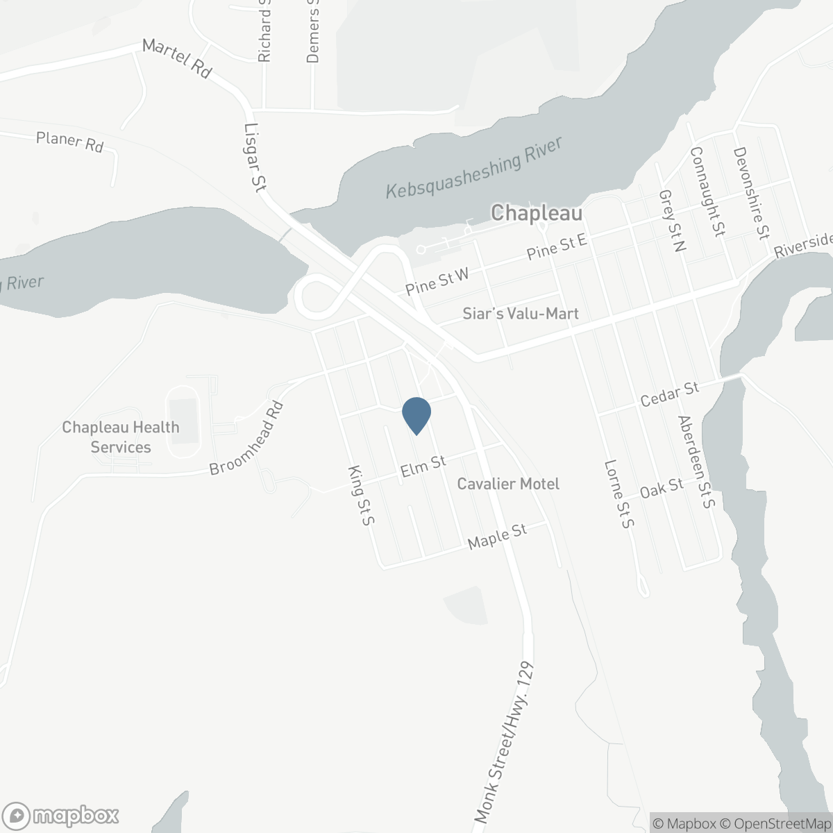 41 Elgin ST, Chapleau, Ontario P0M 1K0